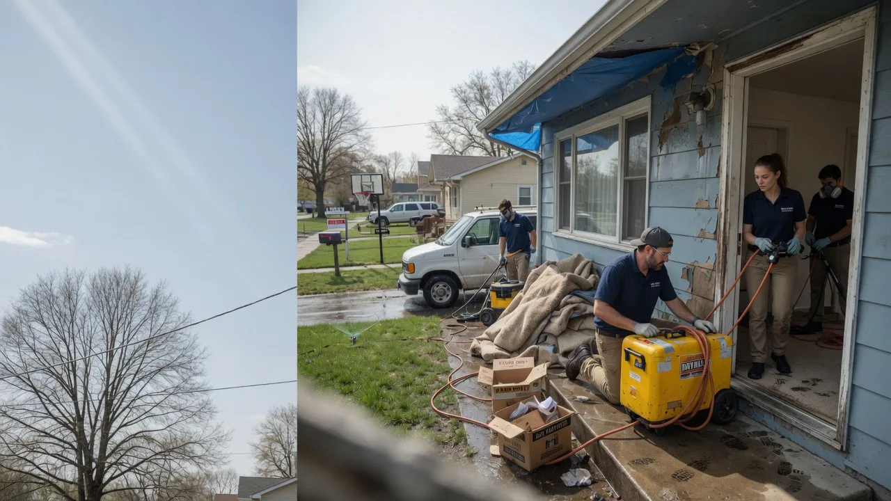 Basement Flood Cleanup in Danvers, MN near me